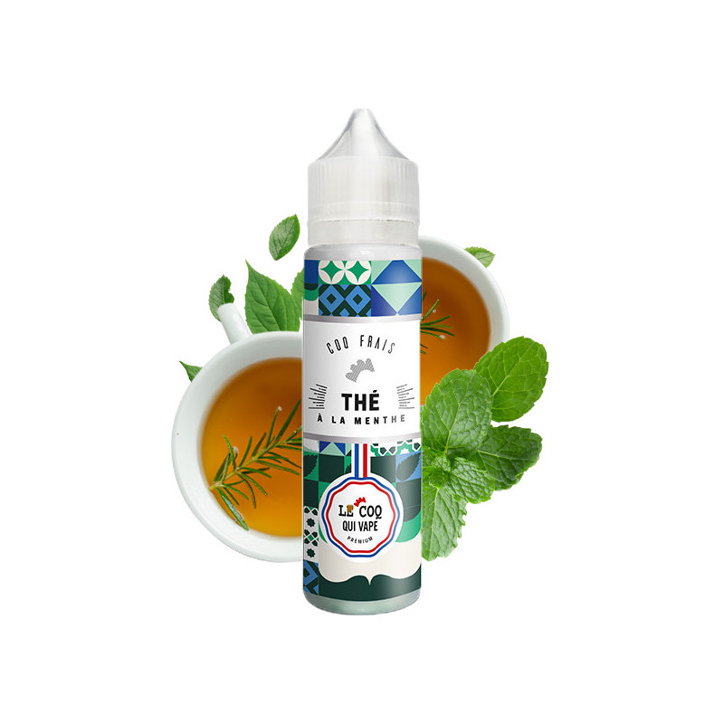 Thé à la Menthe 50ml Coq Frais (Thé à la Menthe 50ml Coq Frais - Le Coq qui Vape) - Airomia
