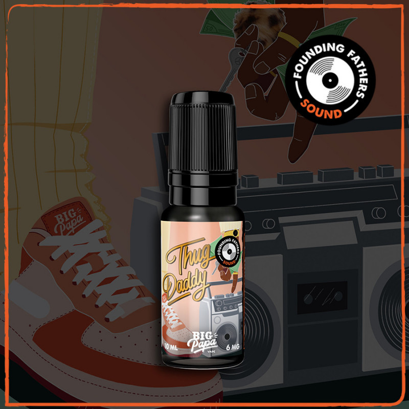 Thug Daddy 10ml Les Founding Fathers (Nicotine:03 mg/ml) - Big Papa
