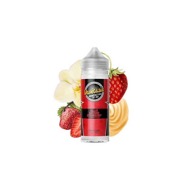 Killer Kustard Strawberry 100ml - Vapetasia