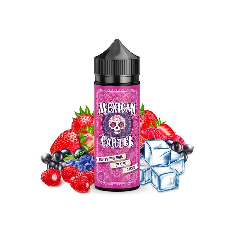 Fruits des Bois Fraise Cassis 100ml - Mexican Cartel 2023