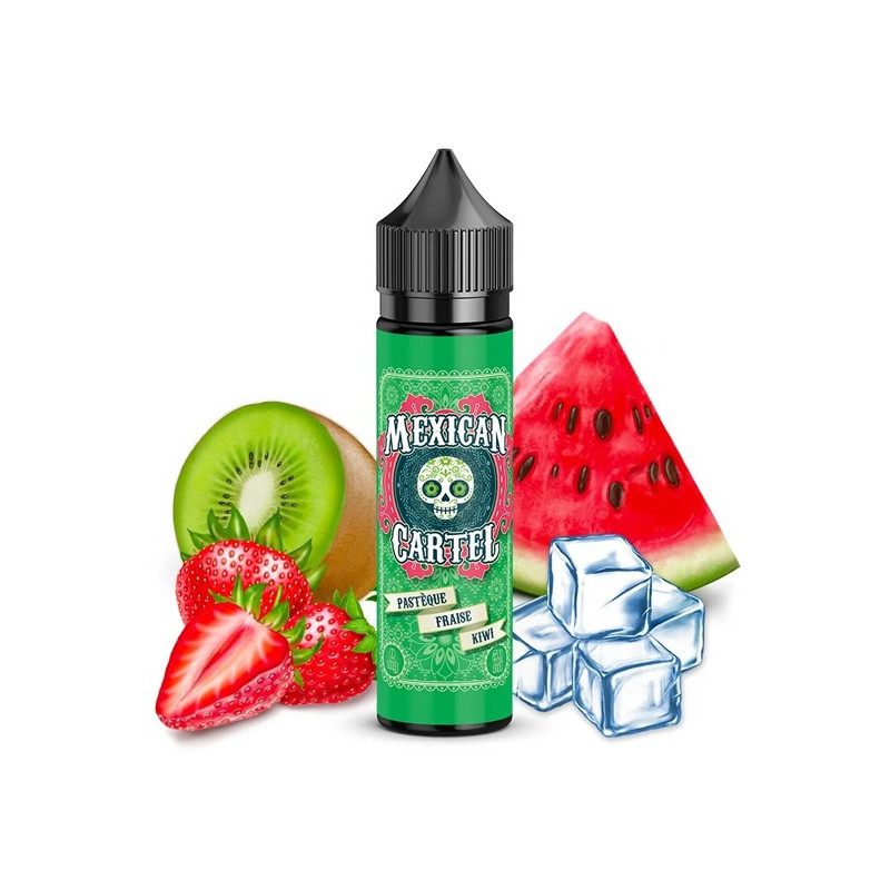 Pastèque Fraise Kiwi 50ml - Mexican Cartel 2023