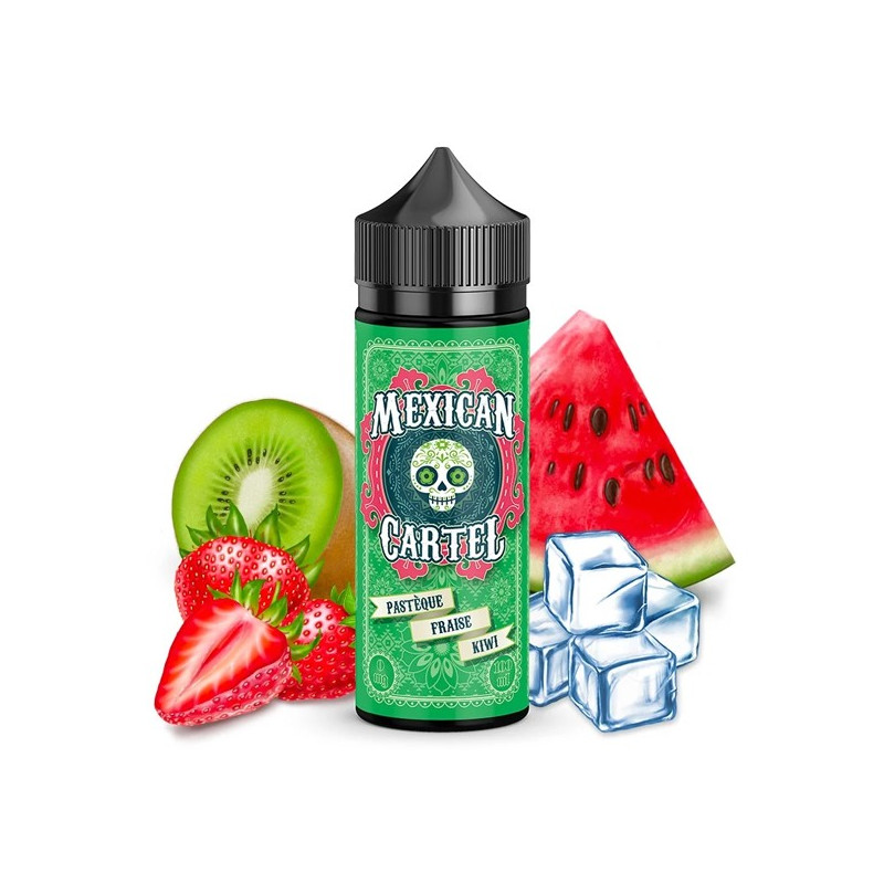 Pastèque Fraise Kiwi 100ml - Mexican Cartel 2023