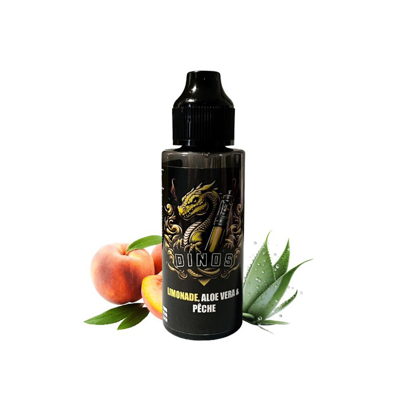 Limonade Pêche Aloe Vera 100ml - Dinos