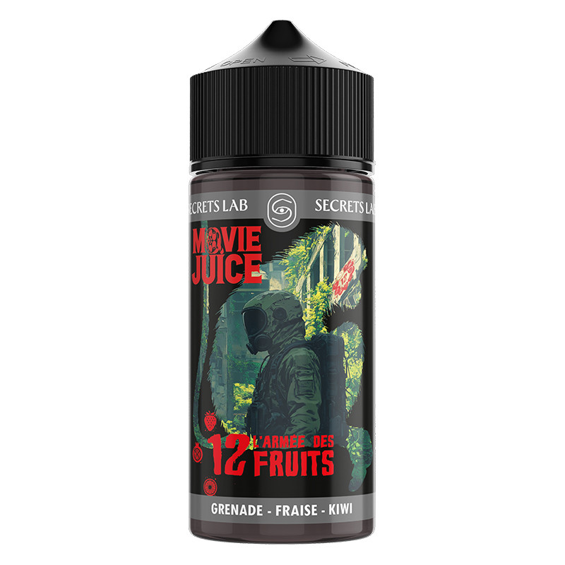L'Armée Des 12 Fruits 100ml Movie Juice (L'Armée Des 12 Fruits 100ml Movie Juice - Secret's LAb) - Secrets Lab