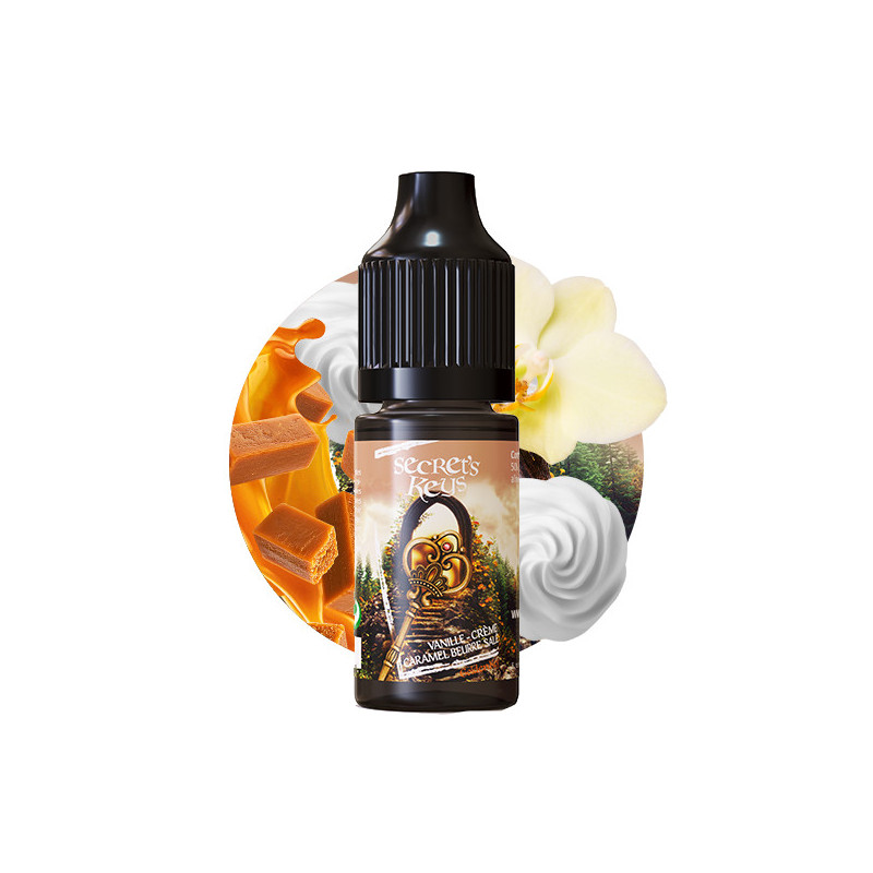 Golden Key 10ml Secret's Keys (Nicotine: 00 mg/ml) - Secrets Lab