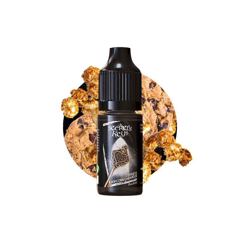 Black Key 10ml Secret's Keys (Nicotine: 00 mg/ml) - Secrets Lab