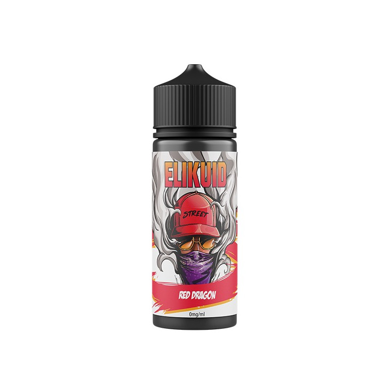 Red Dragon 100ml Elikuid Street - O'J Lab