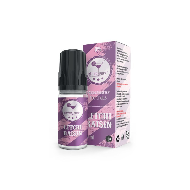 Litchi Raisin 10ml After Puff (Nicotine:20 mg/ml) - Le French Liquide