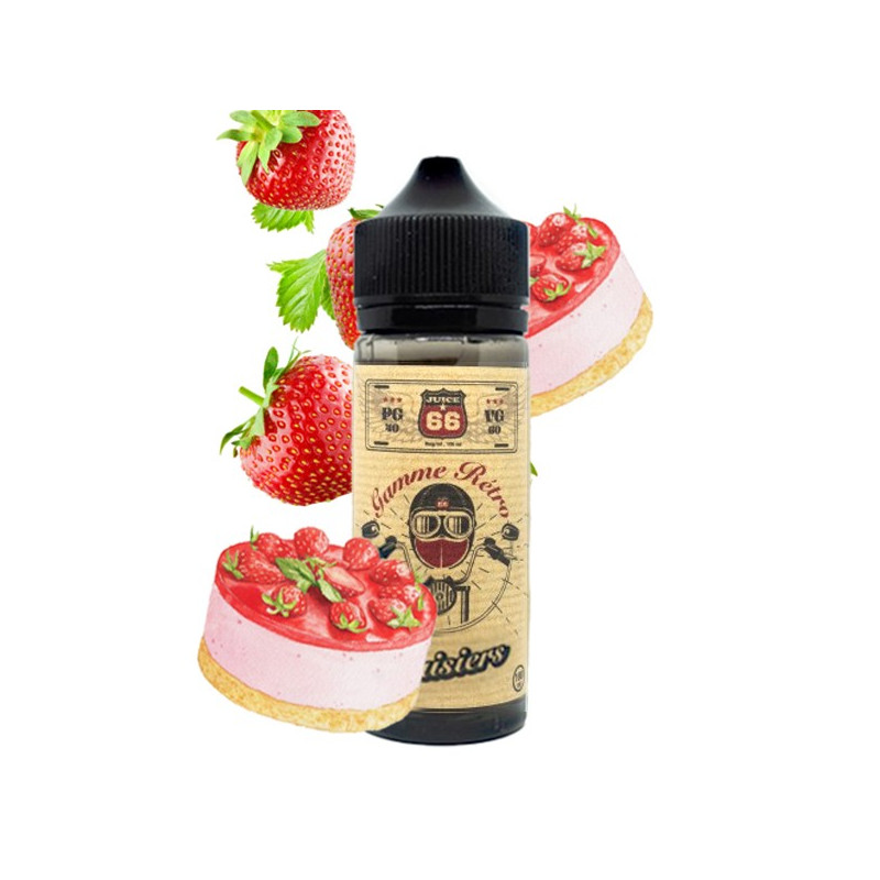 Fraisiers 100ml Retro - Juice 66