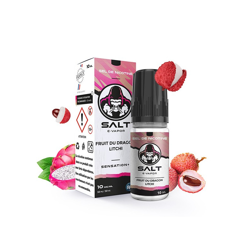 Fruit du Dragon Litchi TPD FRA 10ml (Nicotine:10 mg/ml) - Le French Liquide