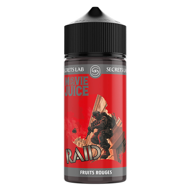 Raid 100ml Movie Juice (Raid 100ml Movie Juice - Secret's LAb) - Secrets Lab