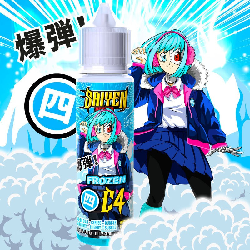 Frozen C4 50ml Saiyen Vapors - Swoke