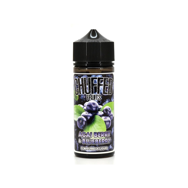 Acai Berry and Blueberry 100ml Fruits - Chuffed