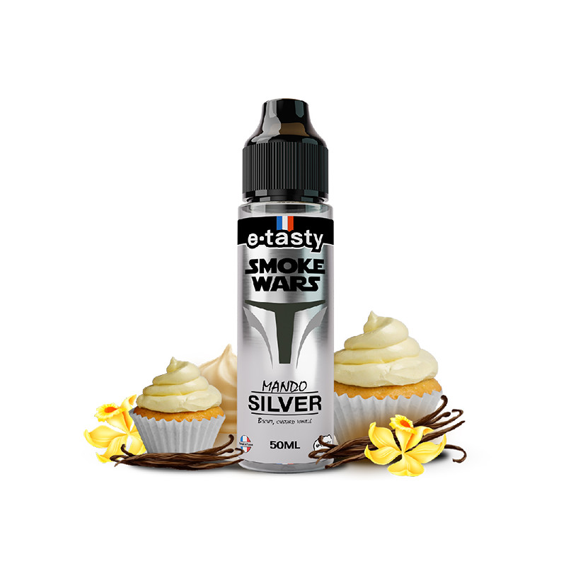 Mando Silver 50ml Smoke Wars - e.Tasty