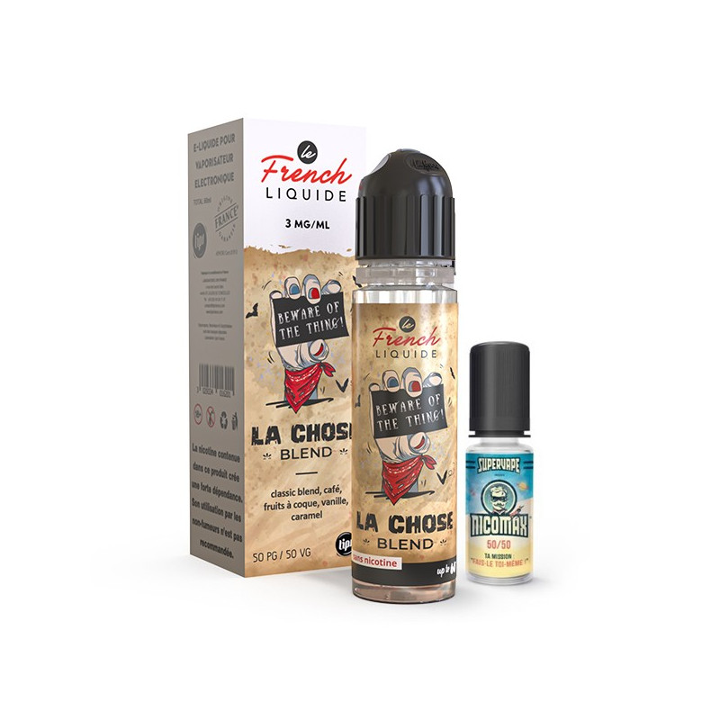 Kit Easy2Shake La Chose Blend 60ml (Nicotine:03 mg/ml) - Le French Liquide