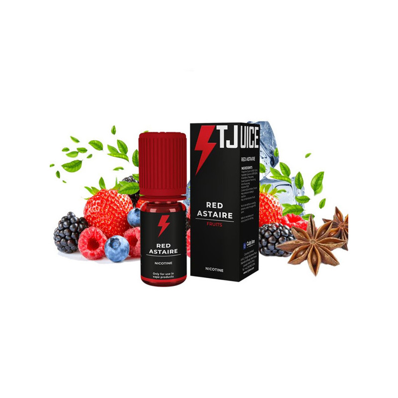Red Astaire 10ml (Nicotine:12 mg/ml) - Tjuice