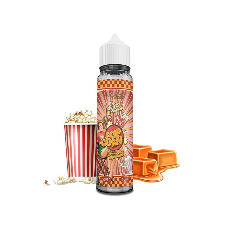 Pop Corn Caramel 50ml Tentation - Liquideo