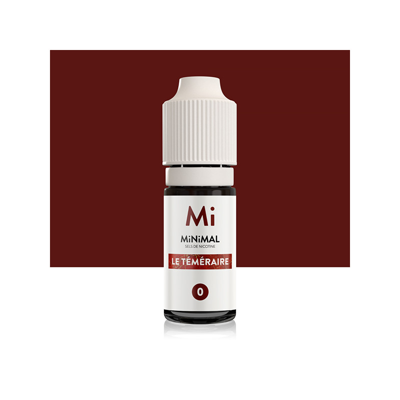 Le Téméraire TPD FRA 10ml MiNiMAL (Nicotine:20 mg/ml) - FUU