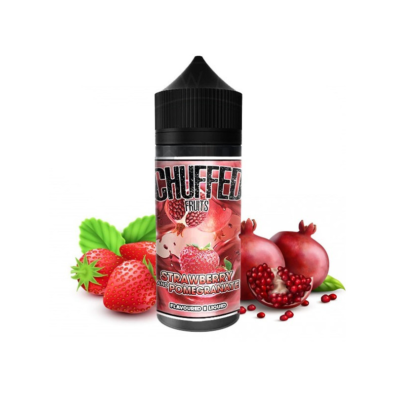 Strawberry & Pomegranate 100ml Fruits - Chuffed