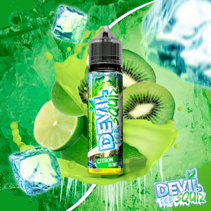 Citron Vert Kiwi 50ml Devil Ice Squiz - AVAP