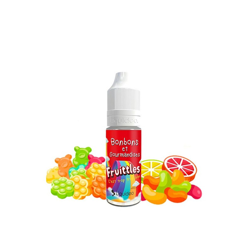 Fruittles 10ml Tentation (Nicotine:10 mg/ml) - Liquideo