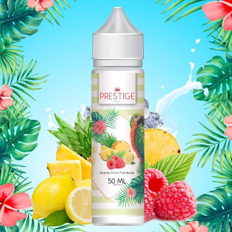 Ananas Citron Framboise 50ml (Ananas Citron Framboise 50ml - Prestige Fruits)
