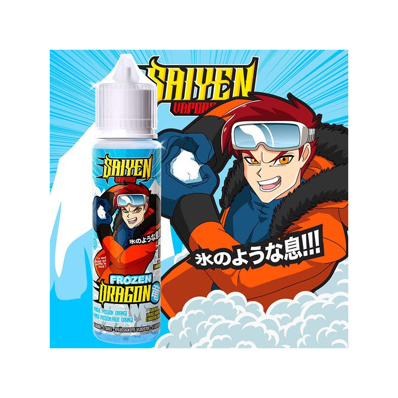 Frozen Dragon 50ml Saiyen Vapors - Swoke