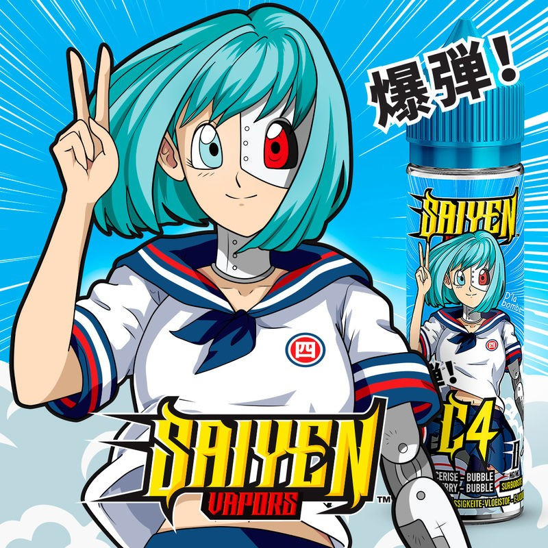 C4 50ml Saiyen Vapors - Swoke