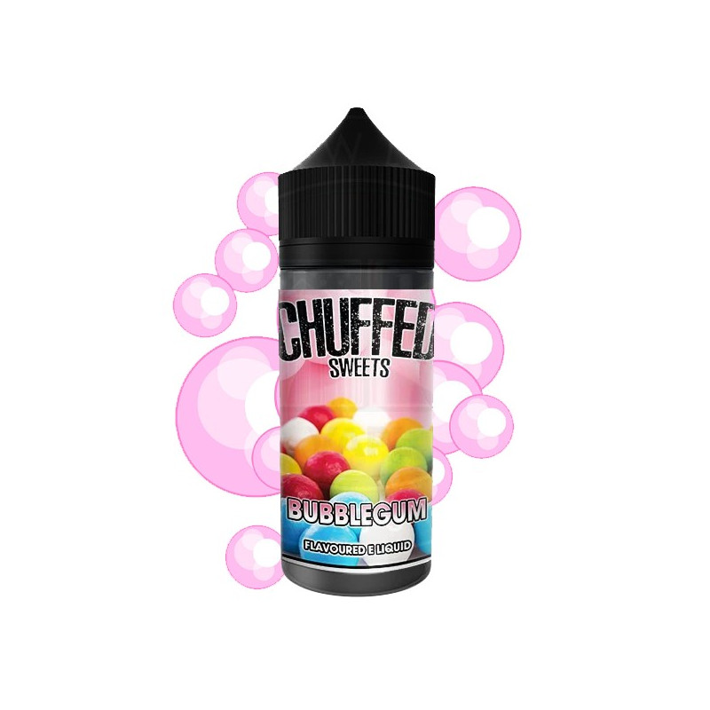 Bubblegum 100ml Sweets - Chuffed
