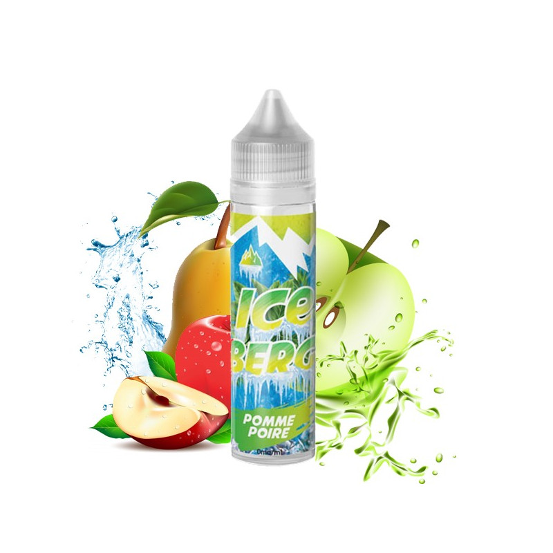 Pomme Poire 50ml Iceberg - O'J Lab