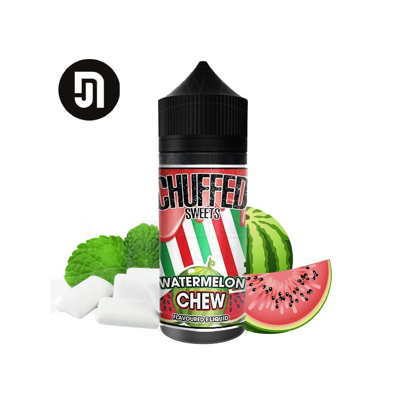 Watermelon Chew 100ml Sweets - Chuffed