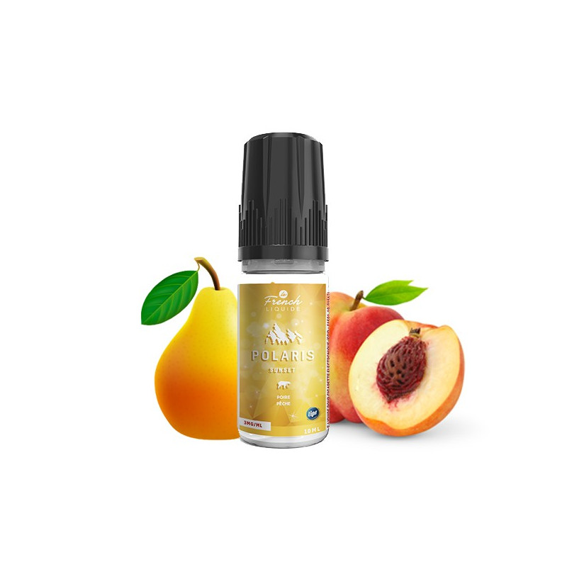 Sunset 10ml Polaris (Nicotine:11mg/ml) - Le French Liquide