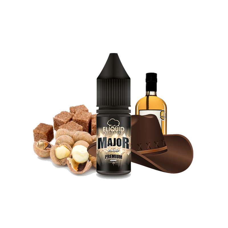 Major 10ml Premium (Nicotine:12 mg/ml) - eLiquid France