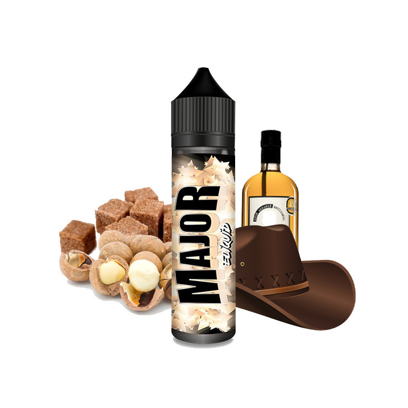 Major 50ml Premium (Nicotine: 00 mg/ml) - eLiquid France