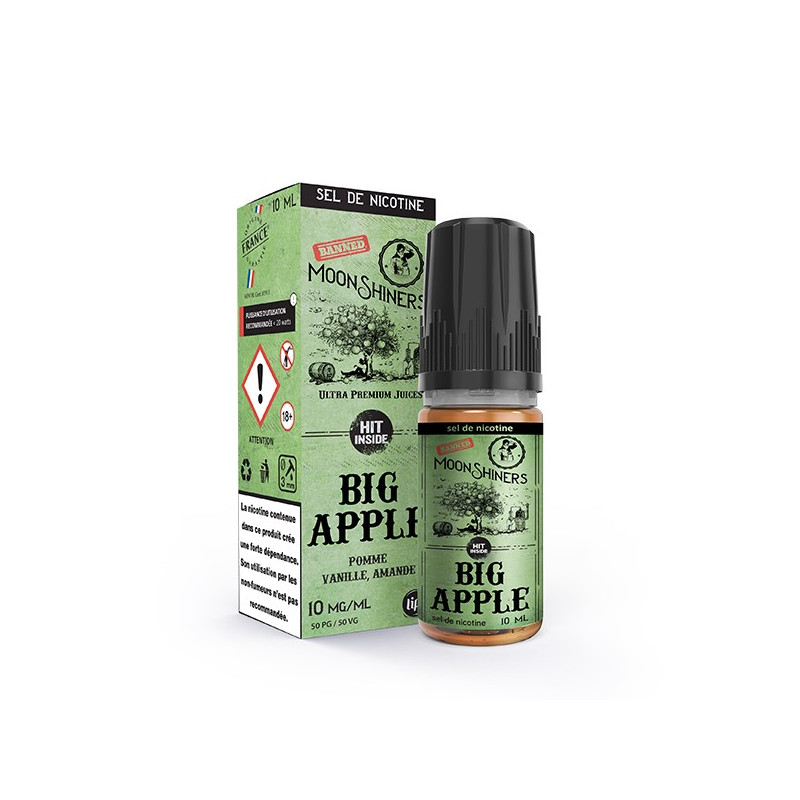 Big Apple Salt 10ml Hit Inside (Nicotine:20 mg/ml) - Le French Liquide