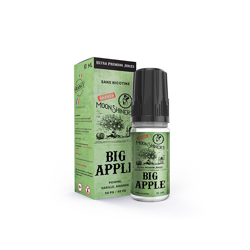 Big Apple 10ml (Nicotine:03 mg/ml) - Le French Liquide