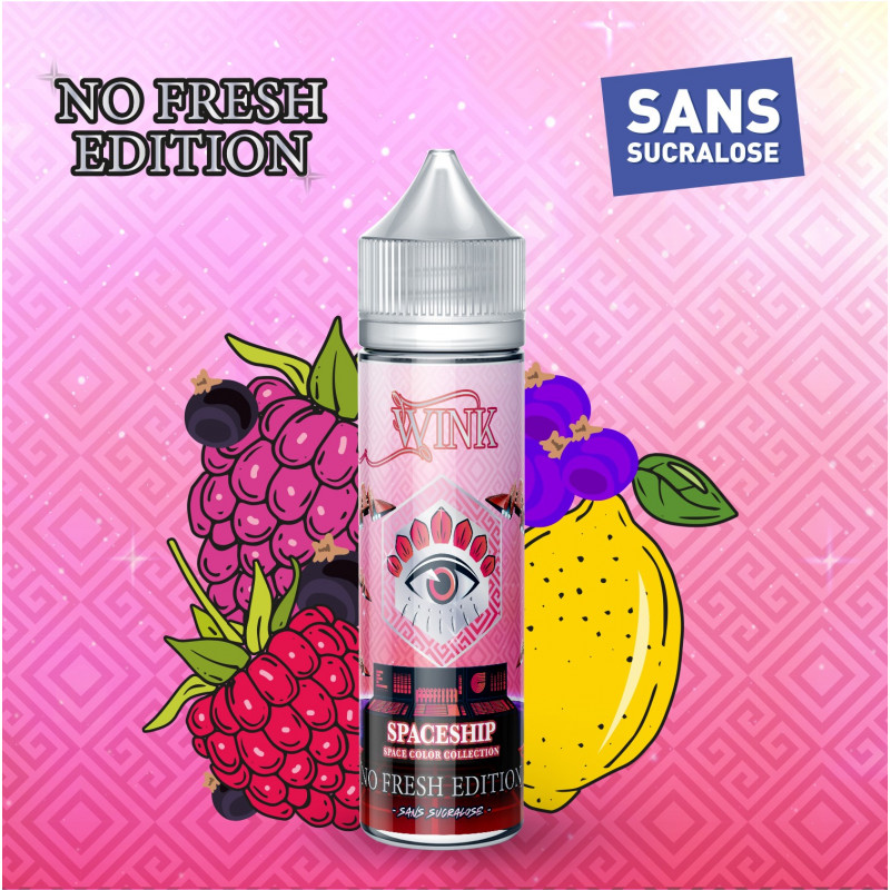 Spaceship No Fresh 50ml Wink Space Color Collection - Made In Vape