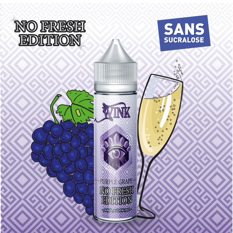 Purple Grape No Fresh 50ml Wink Classic Edition - Made In Vape