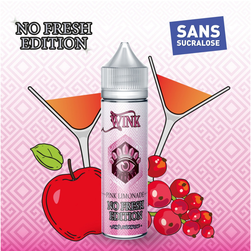 Pink Lemonade No Fresh 50ml Wink Classic Edition - Made In Vape