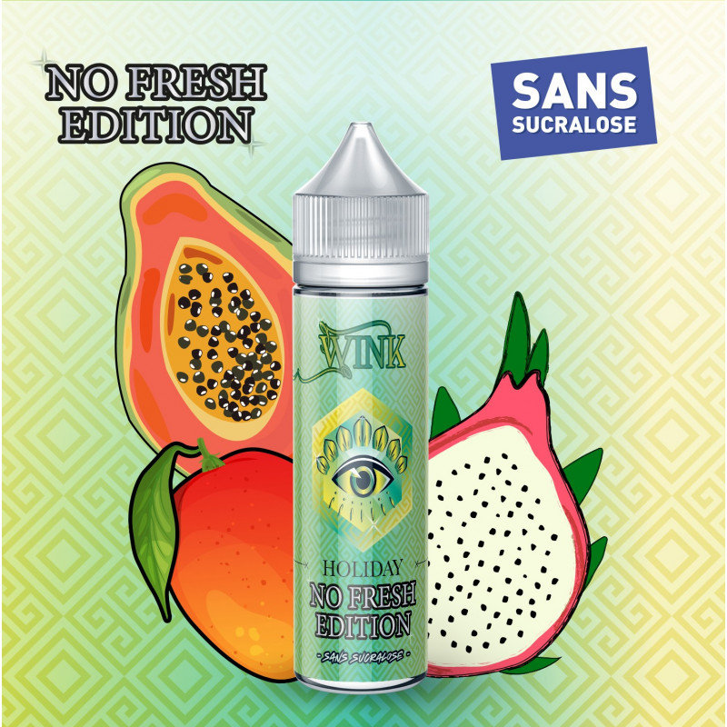 Holiday No Fresh 50ml Wink Frost Edition - Made In Vape