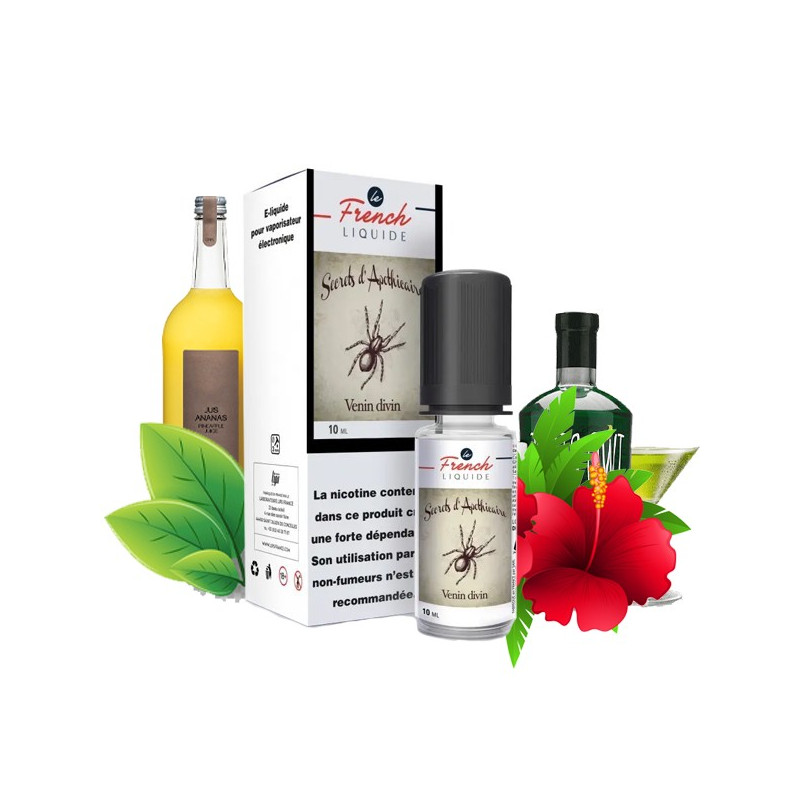 Venin Divin TPD FRA 10ml (Nicotine:06 mg/ml) - Le French Liquide