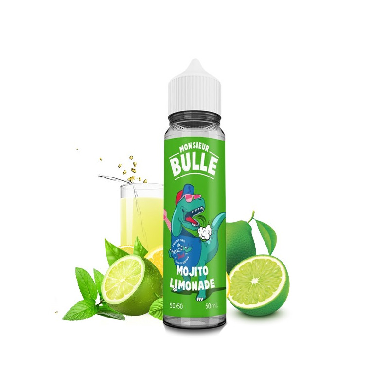Mojito Lemonade 50ml Monsieur Bulle - Liquideo