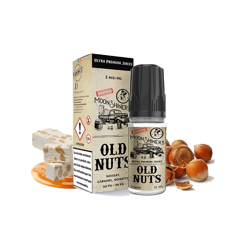 Old Nuts 10ml (Nicotine: 00 mg/ml) - Le French Liquide
