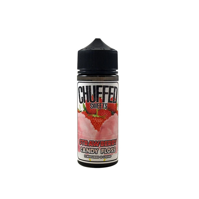 Strawberry Candy Floss 100ml Sweets - Chuffed