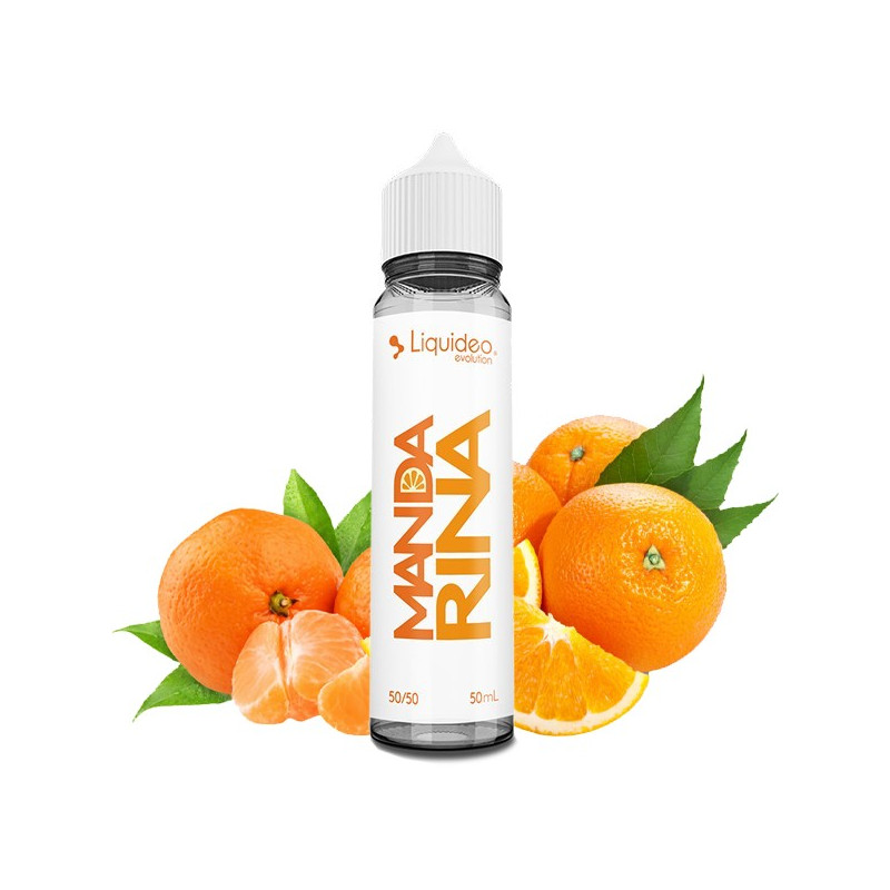 Mandarina 50ml Evolution (Nicotine: 00 mg/ml) - Liquideo