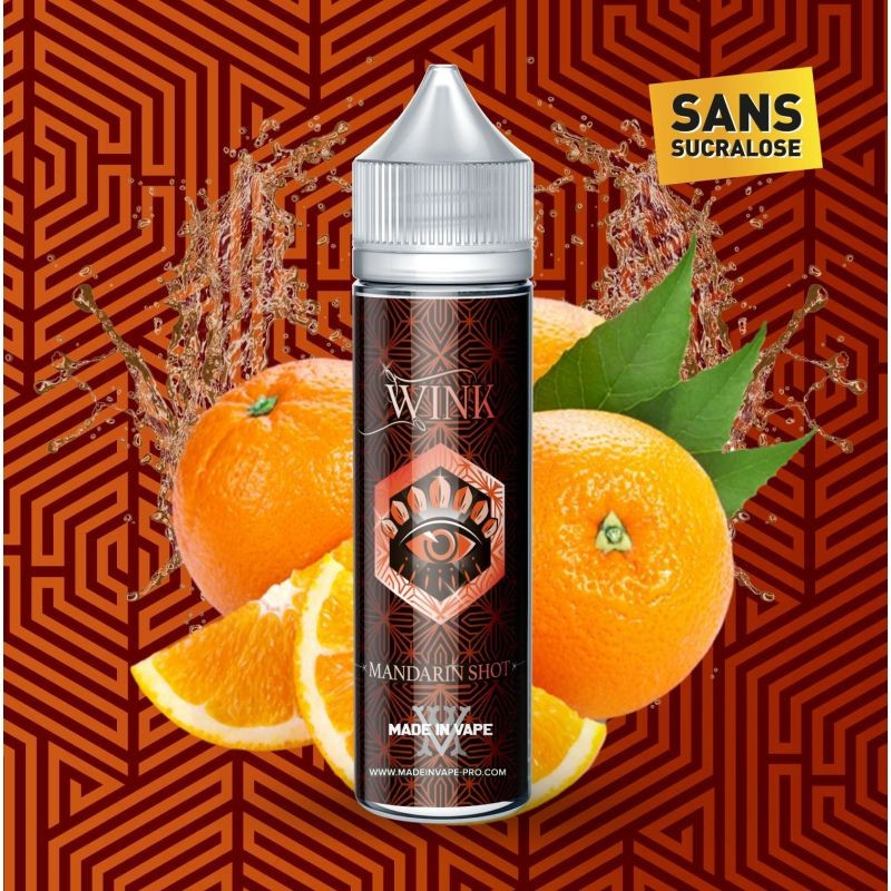 Mandarin Shot 50ml Wink Classic Edition - Made In Vape