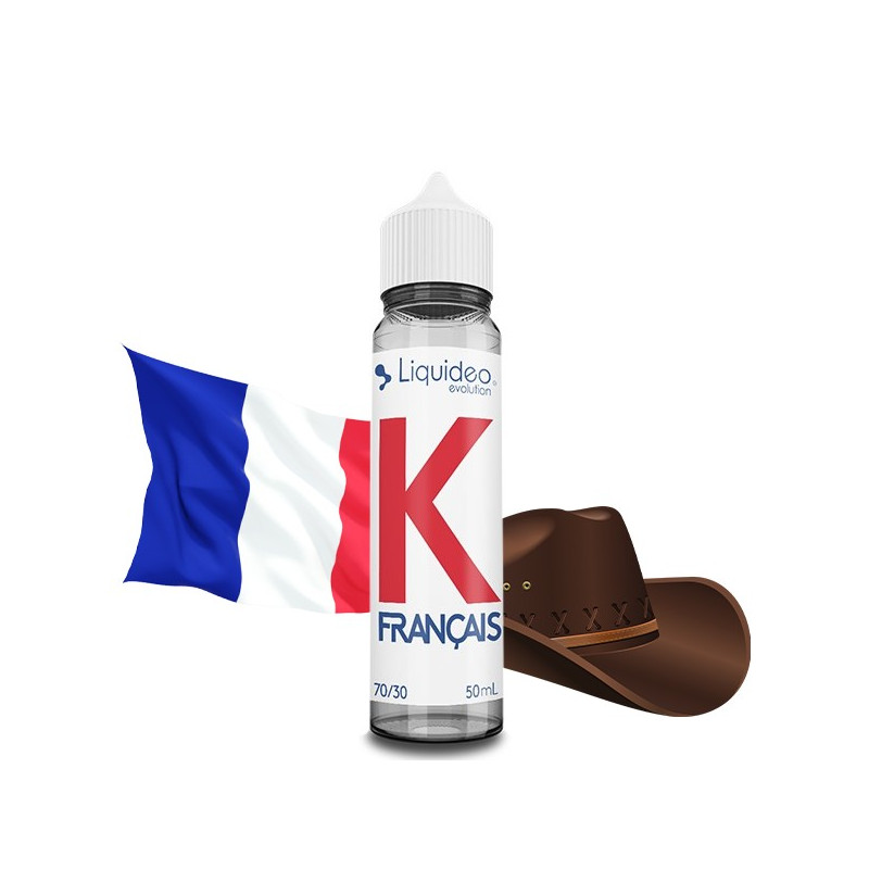 K Français 50ml Evolution (Nicotine: 00 mg/ml) - Liquideo