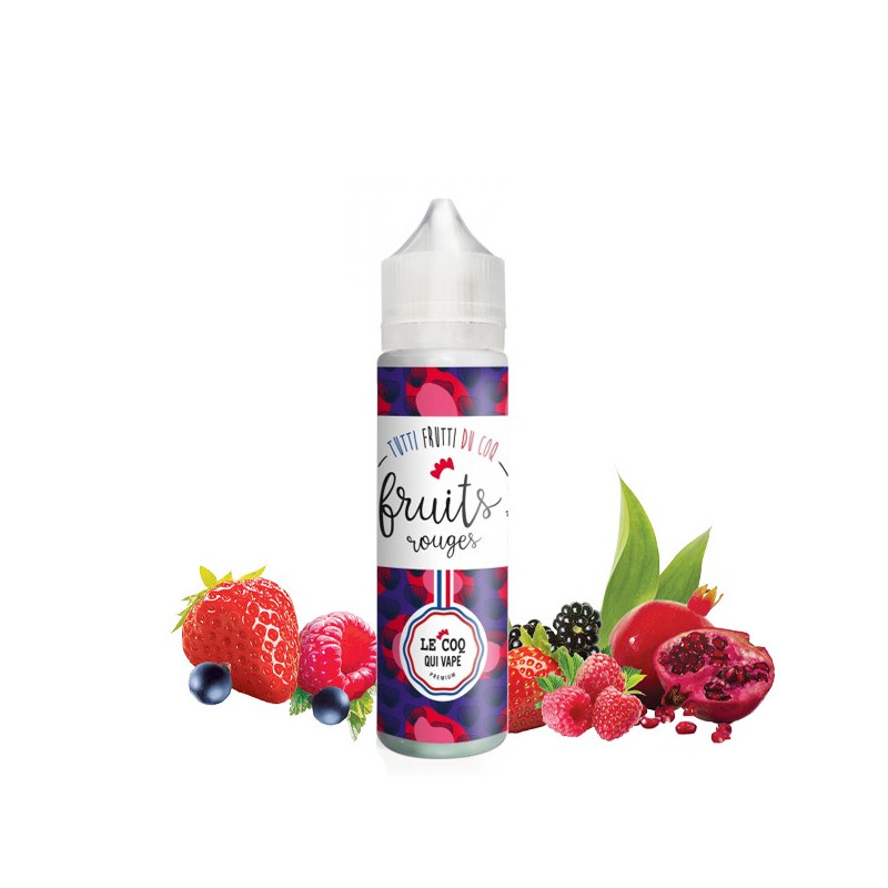 Fruits Rouges 50ml Tutti Frutti du Coq (Fruits Rouges 50ml Tutti Frutti du Coq - Le Coq qui Vape) - Airomia