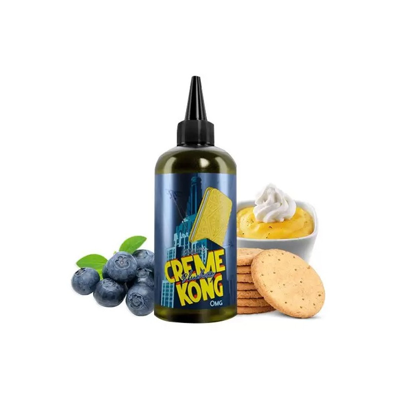 Blueberry 200ml Creme Kong - Joe's Juice (dropper inclus)