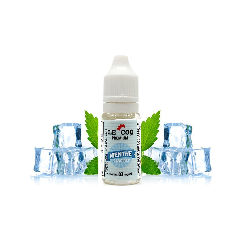 Menthe Glaciale 10ml Coq Frais (Nicotine:11mg/ml) - Airomia